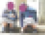Ｗパンチラ？黒パン？見せパン？（ＦＨＤ）お座りちゃん！！大変です！！パンツが見えてますよ特別編４