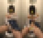 デパートのトイレでこっそりオナニーしちゃうJK?