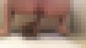 【後ろアングル】もりもり大量の脱糞
