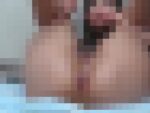 【美人オナ】電マとうんこのダブルパンチ