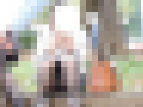 お座りお姉さん発見！！（ＦＨＤ）大変です！！パンツが見えてますよ２６