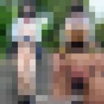【スプリットタン】顔出し19歳のFカップ超スジパイパン 初撮りで野外露出で超くぱぁ