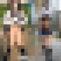 顔出し21歳 黒髪清楚系スジパイパン⑧ 団地＋歩道＋ブランコ露出と連続中出しからお掃除フェラ